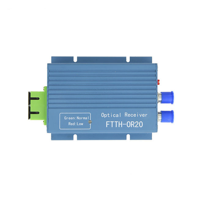 1000MHz Catv GEPON 체계를 위한 마이크로 Ftth 광학적인 마디 2 출력 포트 CATV AGC WDM